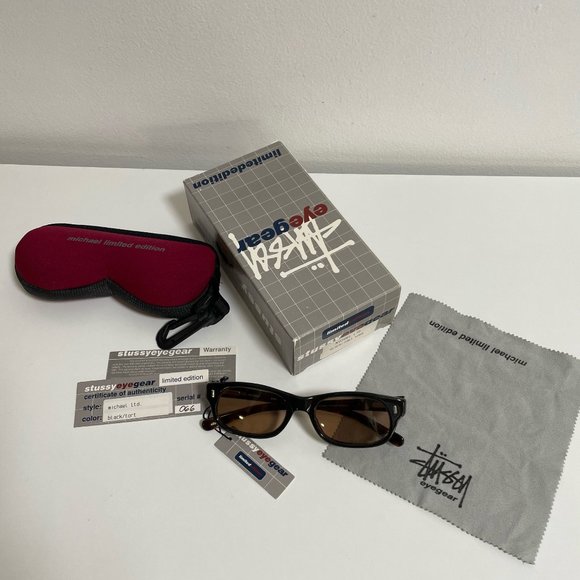 Stussy Limited Edition Michaels Vintage Sunglasses (NWT) 1999 - Picture 2 of 16